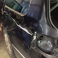 beschädigtes Auto